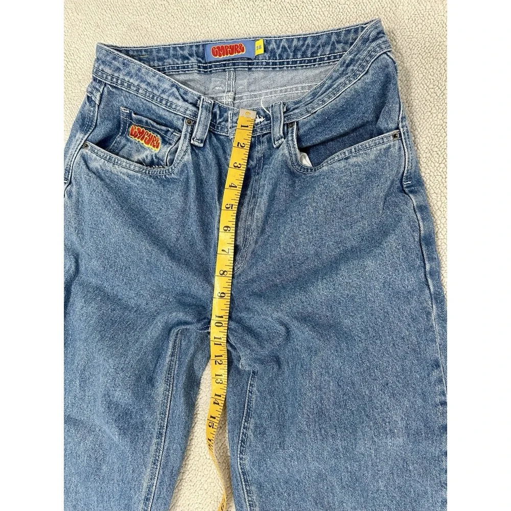 Empyre Baggy Skater Jeans Mens Size 28 X 28 Med Wash Relaxed Y2K‎